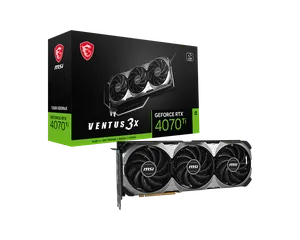 GeForce RTX 4070 Ti VENTUS 3X E1 12G